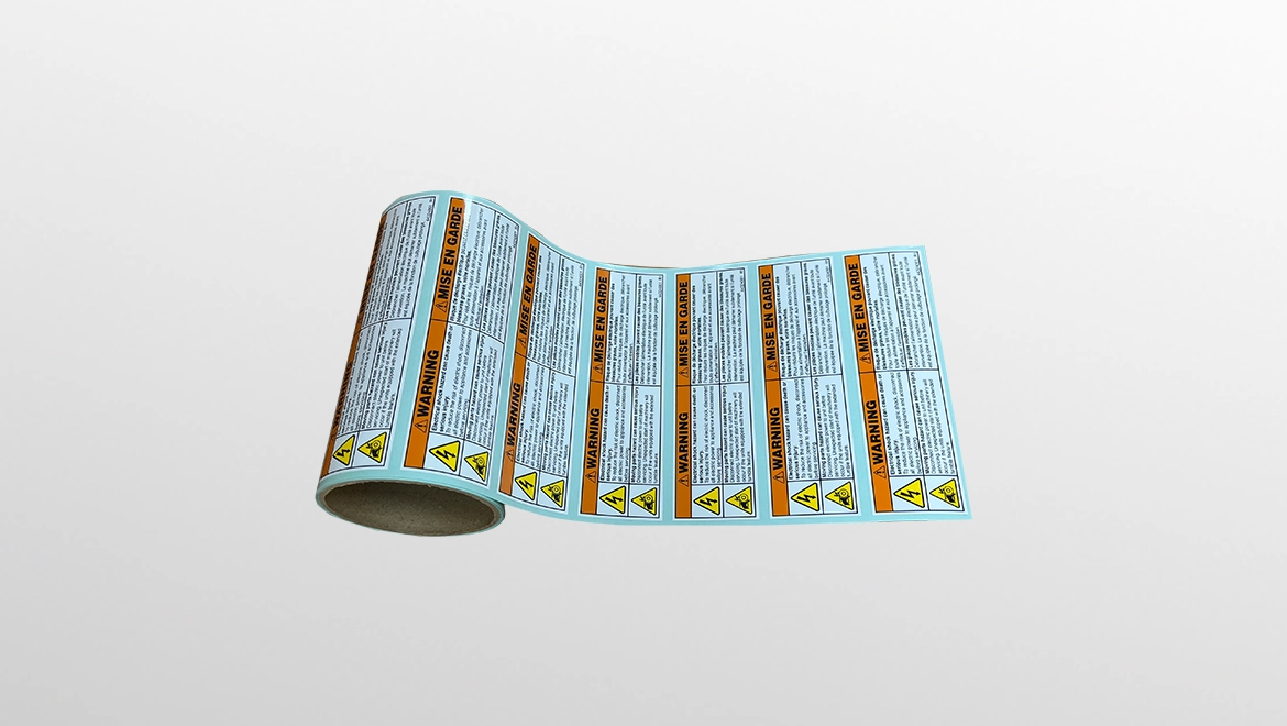 ผลิตภัณฑ์เลเบลหรือสติ๊กเกอร์